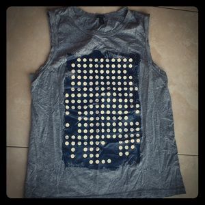 J Crew sleeveless T-shirt